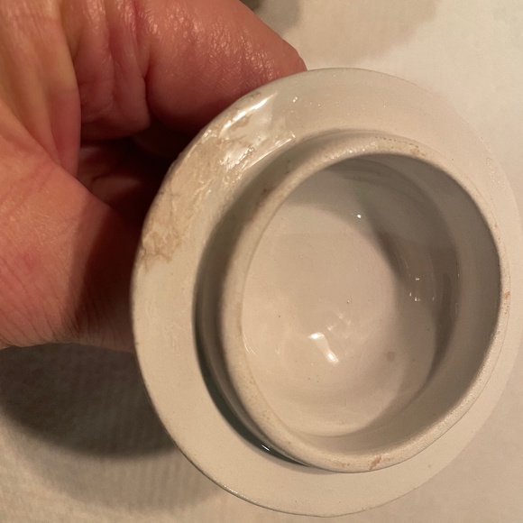 Vintage Mottahedeh Italian Covered Jar Creamware - Picture 8 of 10